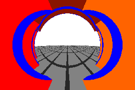 Brandenburger Tor bei 99% Lichtgeschwindigkeit
      